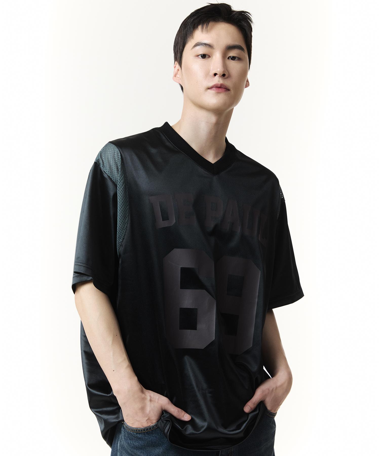 Row Lab St. Paul Varsity Jersey Top (Black) M