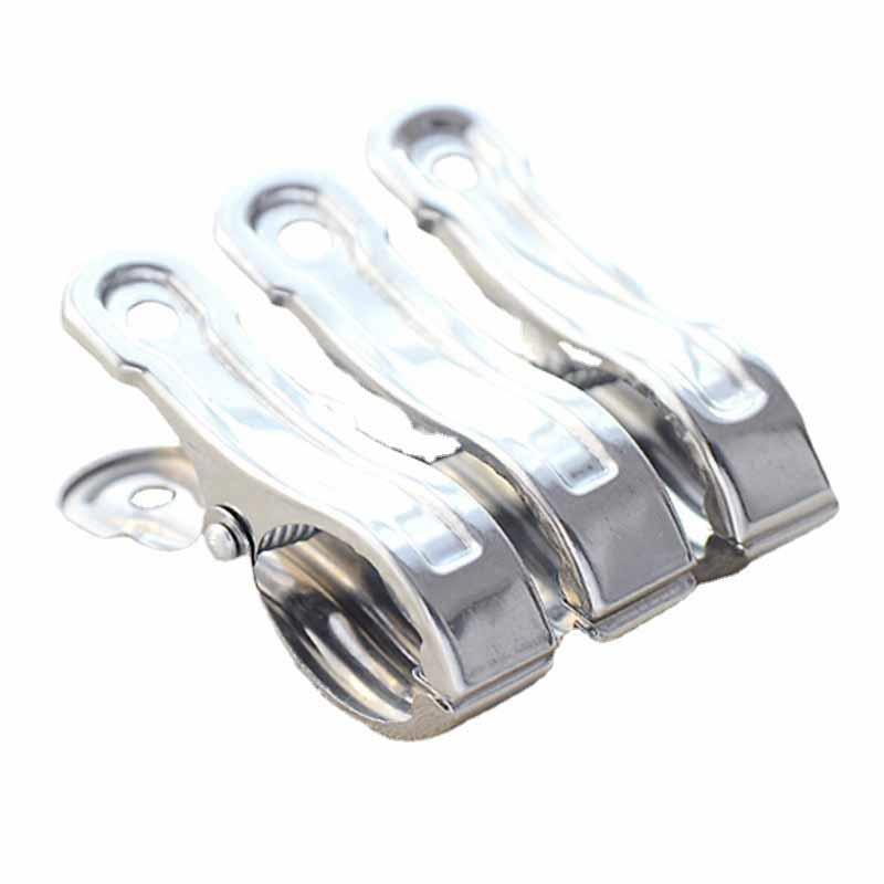 10 Pezzi Grandi Mollette in Acciaio Inossidabile per Asciugare la Biancheria in Casa, Trapunta, Mollette Antivento, Mollette per Bucato Domestico, Mollette per Telo da Spiaggia