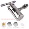 Stainless Steel Manual Noodle Maker with Plastic Dough Press