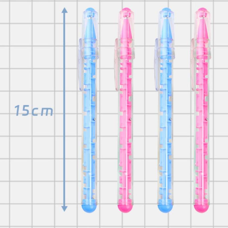 

New New 5/10Pcs Creative Stationery Fun Puzzle Game Pen Maze Ballpoint Pens Stress Relief Writing Tool Unique Gift