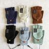 Full&Half Finger Warmer Gloves USB Electric Heating Gloves Mitten Winter Heated Gloves