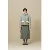 Teddy Diamond Quilting Puffer  Olive 