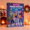 Kpop Demon Hunters Advent Calendar - Huntrix Rumi Mira Zoey SAJA Derpy Tiger Christmas & New Year Decor Toys Gifts
