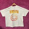 Nirvana Nevermind Dead Smiley Grunge Band TShirt 3XL Unisex T-Shirt