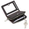 TAKEO KIKUCHI Coin Limited Mini Card Genuine Cowhide Black Case, Edition, Multi-Purse, Wallet, Case, Leather, 3062,