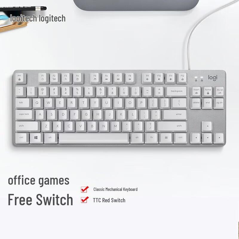 

Logitech K835 TKL Wired Mechanical Keyboard