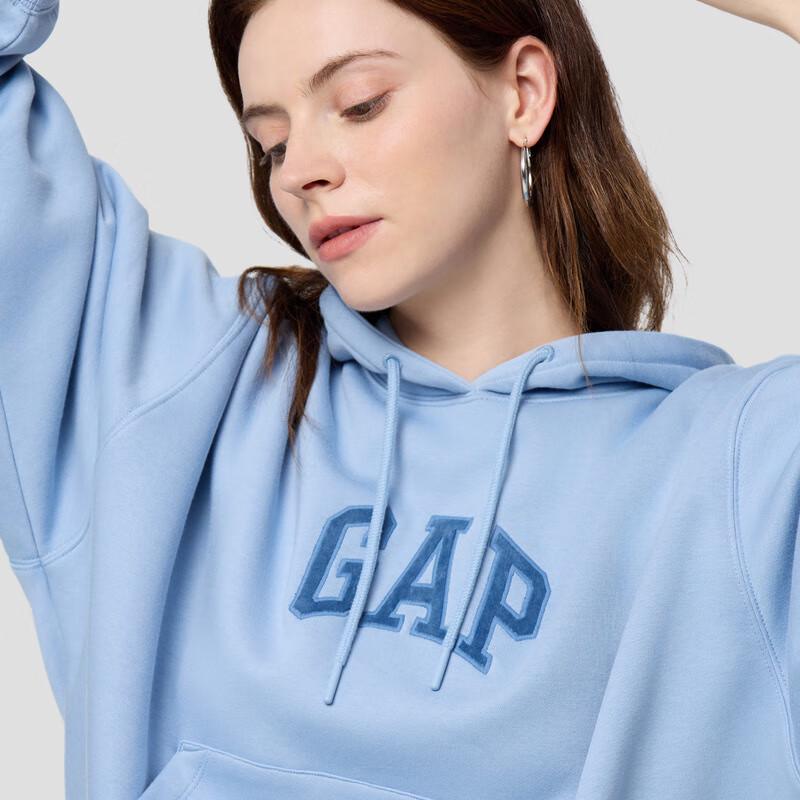 Gap Women's 2025 Fall Logo Appliqué Fleece Hoodie