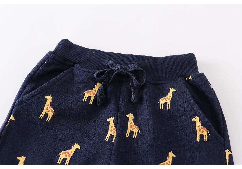 Summer Cotton Striped Shorts for Small and Medium Boys and Girls - Casual Children's Pants
