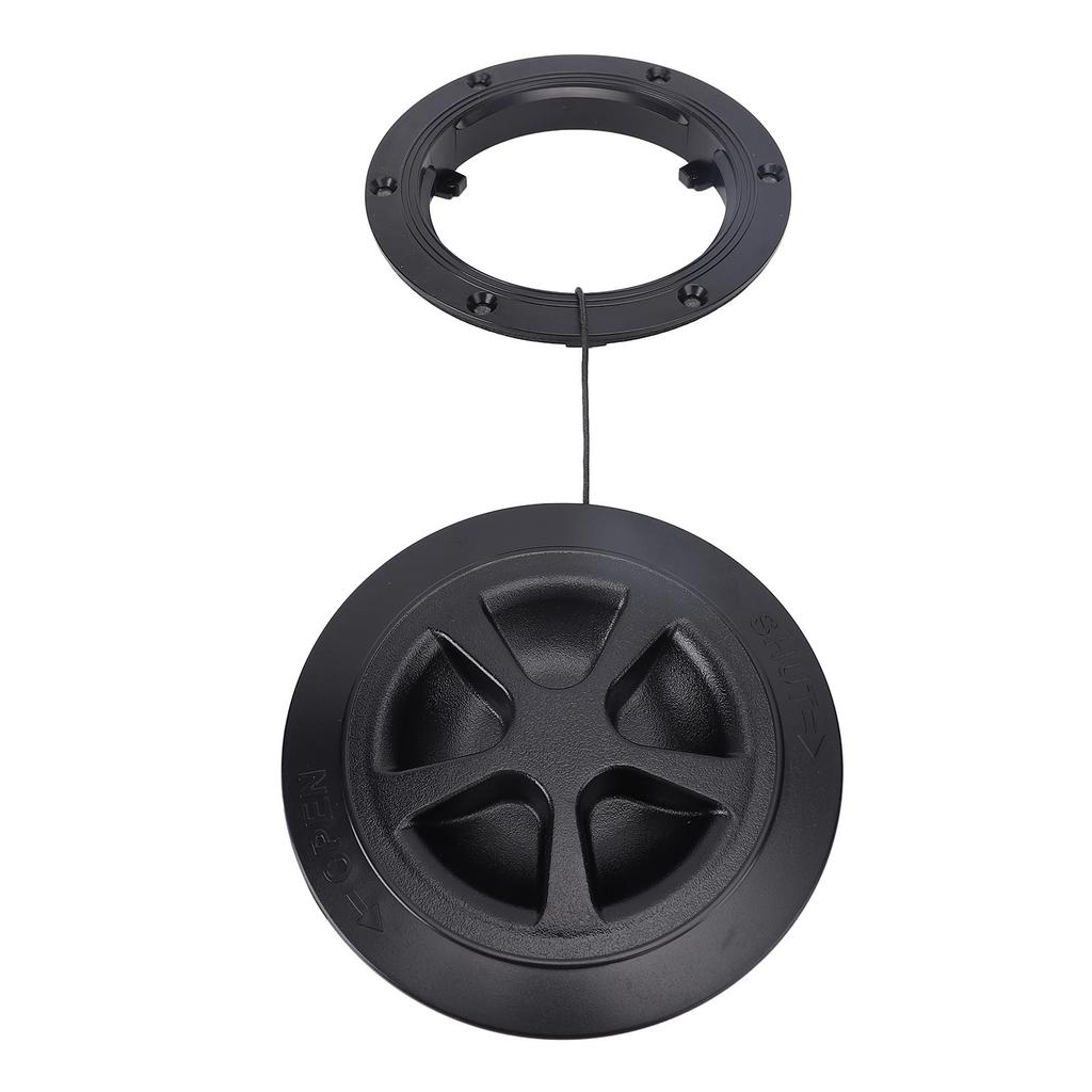 4 Inch Deck Plate Round Detachable Circular Sealing Cover for Marine Yachts Boat Kayak