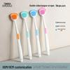 Xiujie Double-Sided Adult Tongue Cleaner Brush - Remove Odor & Coating