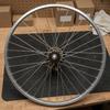 Single Speed Bicycle Rear Wheel Rim 26 Inch Metal Spoke Complete Assembly