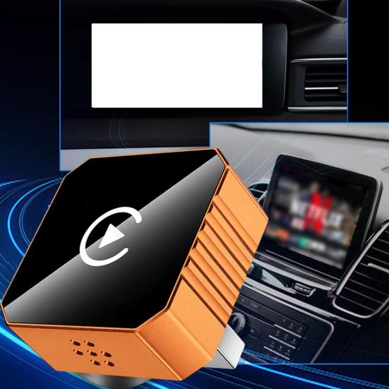 Wireless Adapter for CarPlay Cars Plug-and-Play Adapter with Dual-Band WiFi & Auto Connect Easy Installation Smart Auto Connector