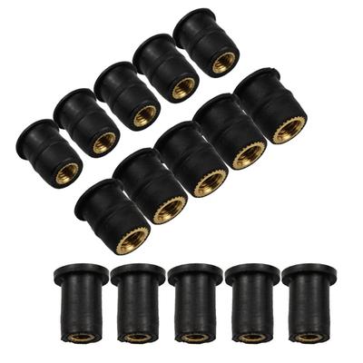 Tornillos de expansión de goma para motocicletas, remaches de goma, tuercas de goma modificadas para parabrisas