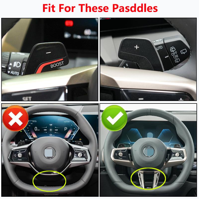 Car Steering Wheel Paddle Shifters Shift Paddle For BMW X3 G45 2025 X1 U11 2023-2026 1 5 Series G60 F70 2024-2026