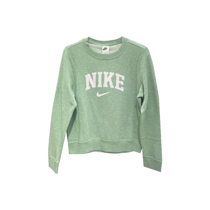 Nike Women s Loose Fit Warm Crew Neck Green S