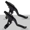 1 Pair Bicycle Brake Handle Fits 22.2mm Handlebar Aluminum Alloy