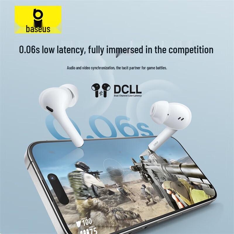 Baseus W04 Plus 42dB ANC Wireless Bluetooth Earbuds