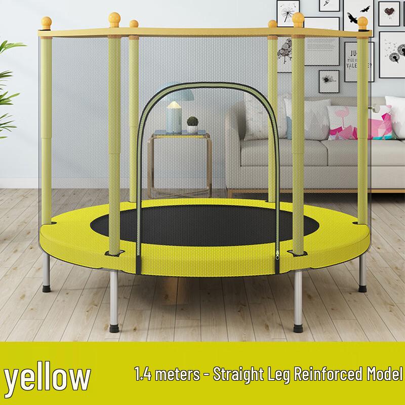 TLXT 40-inch Kids Indoor Trampoline with Safety Net