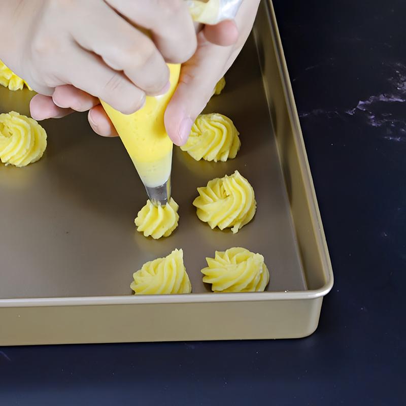 100PCS S/M/L Plastic Piping Bag Disposable Baking Cake Cream Baby Food Baby Squeeze Bag Bake