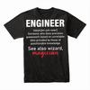 Engineer T-Shirt - See Also: Magician, Funny Engineering Tee, Humor Gift Shirt