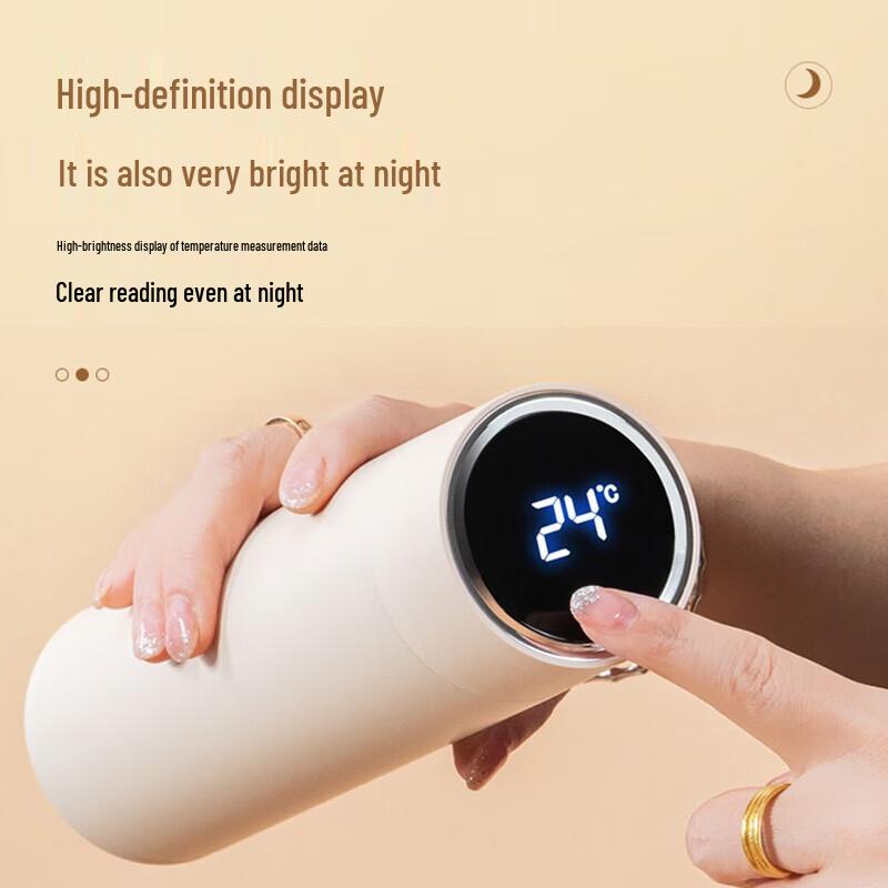Debao DEP-849 Smart Temperature 316 SS Tea Thermos