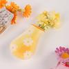 Mini Acrylic Vase Refrigerator Magnet Home Office Kitchen Locker Fridge 3D Miniature Flower Vase Magnetic Decoration Ornament