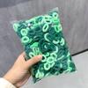 500pcs High Elastic Basic Hair Rope Set Candy Color Colorful Hair Tie Fashion Rubber Band  Ladies