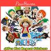 48pcs One Piece Anime Cartoon Stickers Collection For Laptops And Luggage Waterproof Pvc