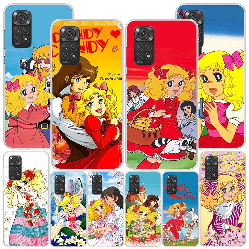 Candy 90s Anime Phone Case For Xiaomi Redmi Note 15 14 13 12S 12 11 Pro Plus 14S 11S 11E 10 10S 11T 5G Personalized Cover Redmi