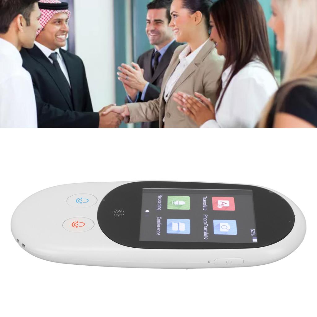 Language Translator Device 2.4in   Real Time Two Way Translation Portable Intelligent Voice Translator