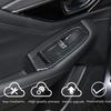 HAPPYHORSE Window Lift Switch Panel Frame Cover Trim Subaru Outback 2021-2023 Car Door Window Glasses Lifter Button Decoration Accessories (Carbon