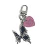 Irregular Gothic Y2K Lava Thorn Keyring Heart Cross Love Keychain  Couple Gift