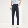 Men's Straight Fit Elastic Business Casual Trousers