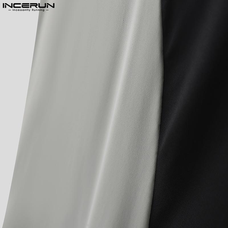 INCERUN Pánské jednodílné bezrukávové body Pánské prošívané fitness leotardové body Romper Pyžamo