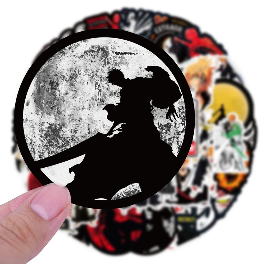 10/30/50pcs Classic Anime BLEACH Stickers Cool Kurosaki Ichigo Decals Toy DIY Stationery Phone Suitcase Cartoon Kid Sticker Gift
