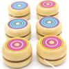 1/3pcs Wooden Circular Yoyo Ball Competition Physical Exercise Prop Hobbies Cllection Party Supplies for Yoyo Ball Lover XJM