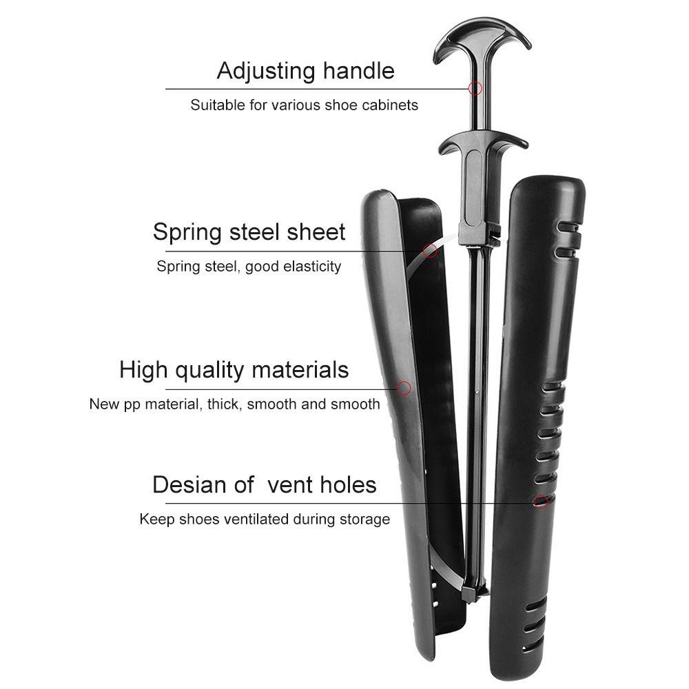 Adjustable Anti-wrinkling Organizer Storage Hanger Long Boot Support Shoe Holder Stretcher Stand