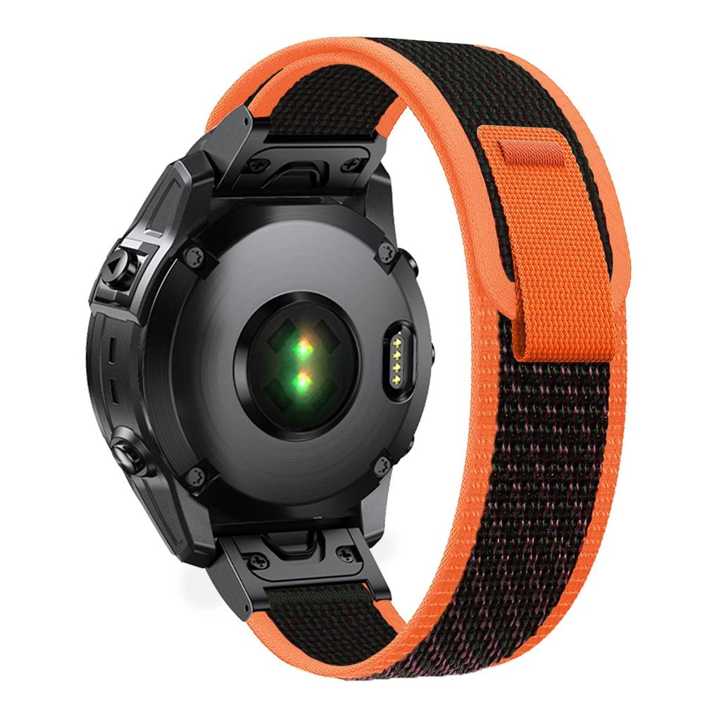 22mm 26mm Nylon Loop Strap for Garmin Fenix 8 51mm 7X 7 Pro Fenix 6X 6 5X 5Plus Tactix 7 High Smartwatch Band Forerunner 965 945