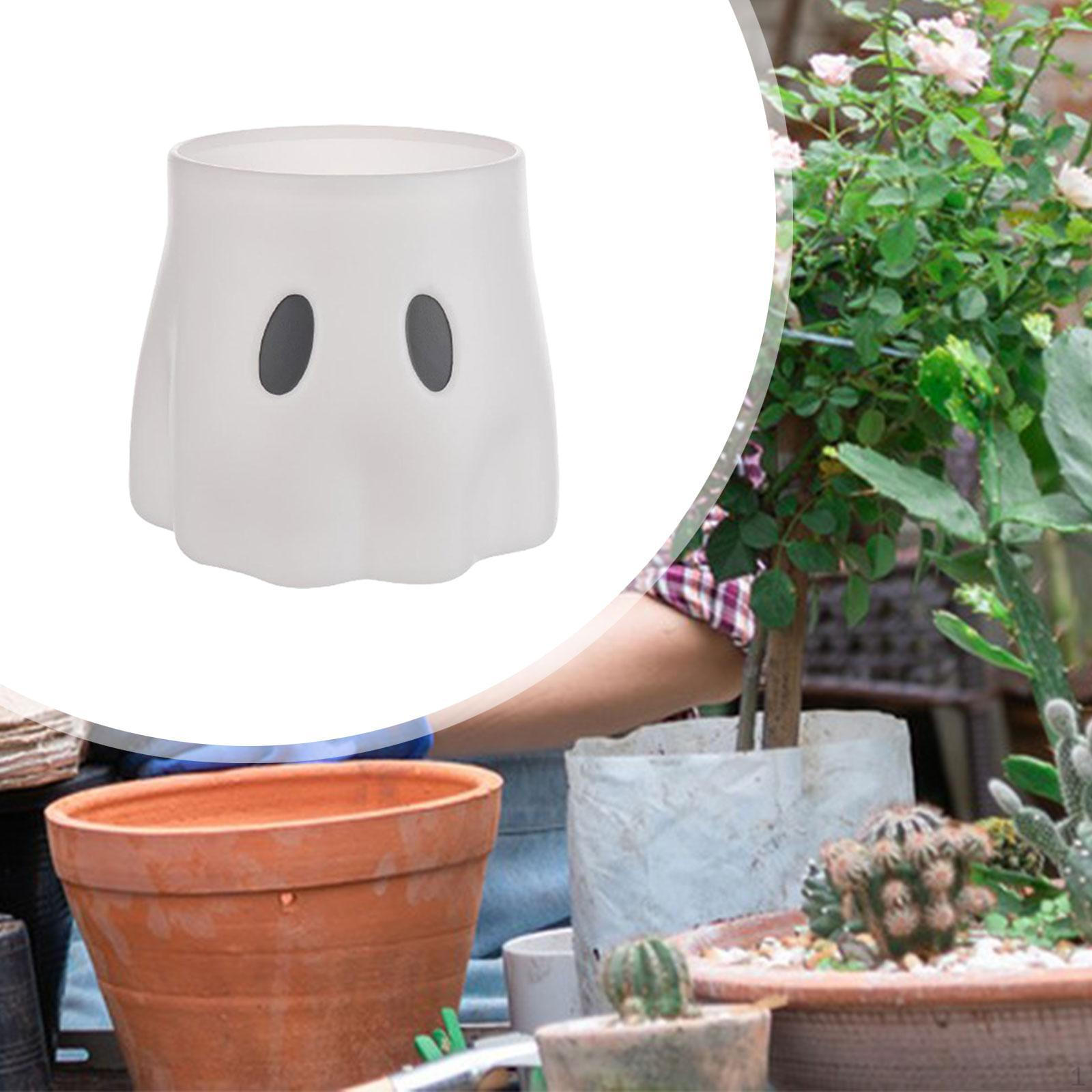 

Halloween Flower Planter Pot Container Decor Ornament Cute Modern Flowerpot S