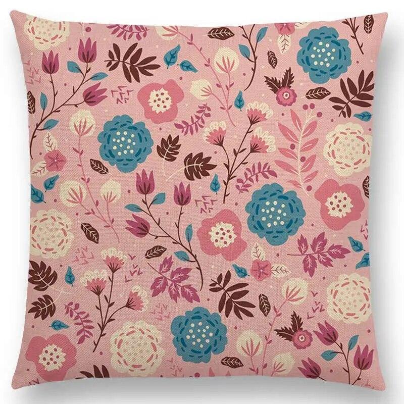 Kissenbezug Heimdeko Niedliches Blumenkissen Designer Hochwertig Sofa Wohnzimmer