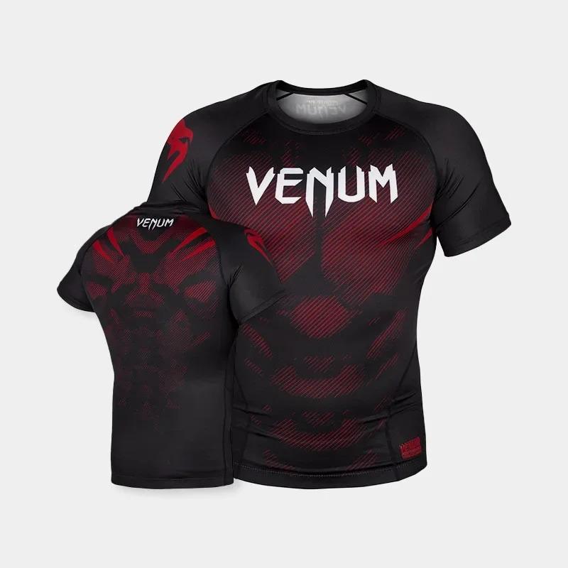 UFC Erkek Sonbahar Kanıtı Kısa Kollu Tişört: Nefes Alabilen ve Hızlı Kuruyan Outdoor Sporları, Fitness Zamanının Keyfini Çıkarmanız İçin Size Eşlik Eder