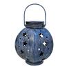 Outdoor Star Solar Lantern Waterproof Garden Light with Star Hollow Design Warm LED Glow Solar Lamp for Yard Patio Porch Lawn Pathway Decoration