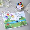 New Water-soluble Liquid Chalk Non-dust Chalk Erasable Chalk Drawing Pen for Black Board Whiteboard Glass Tiles