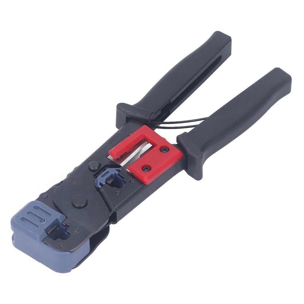 Network Cable Pliers Dual Use Soft Handle Comfortable Grip Incisive Professional Ethernet Crimper