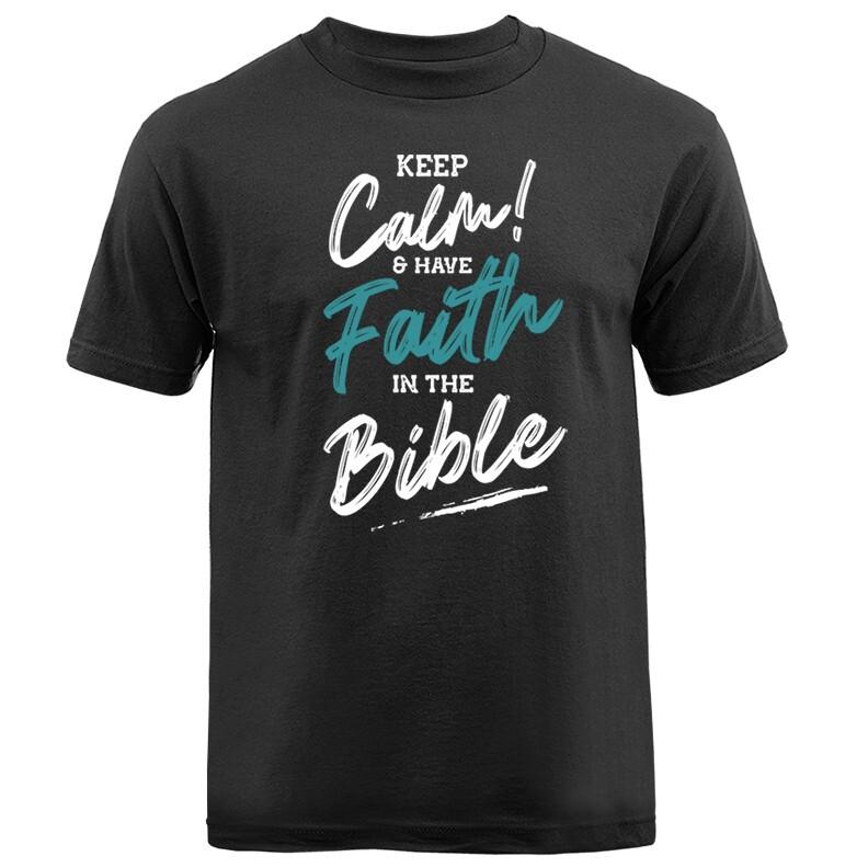 Keep Calm Christian Religious God Bible Church Jesus Christ T-shirt