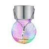 Crack Ball Led Solar Light Multi-color Changing Tree Hanging Lamp Party Decor Indoor Outdoor Solar Lantern Dropship