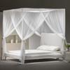 White Four-Door Bed Mosquito Net 200*220*250cm