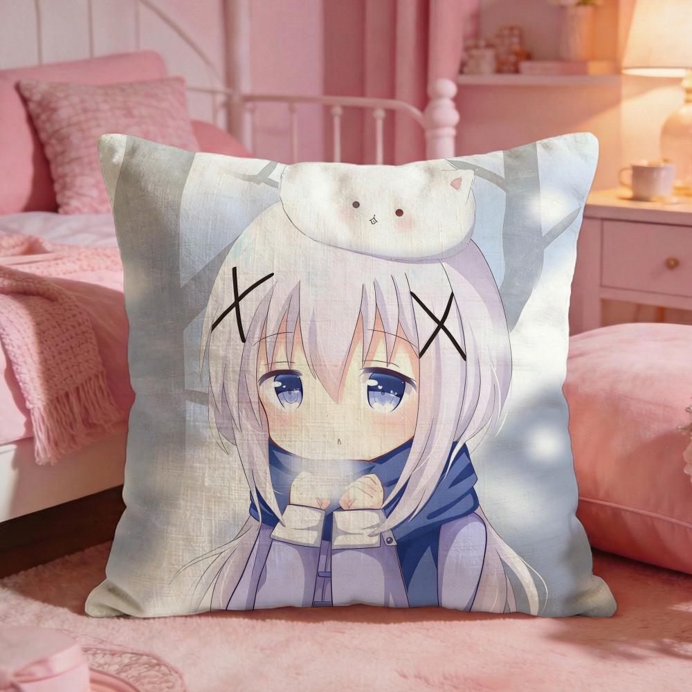 lIs the Order a Rabbit Cushion Cover Premium Comfort Reversible Pillow Cove Two in One Design for Any Room  Car Interior