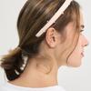 SORRY TOO MUCH LOVE Pearl Gem Seethough Satin Hairband_Pink