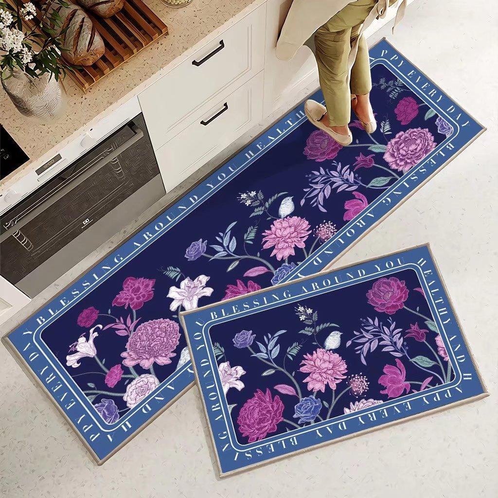 Cheap Fashion household kitchen floor mat, cover mat. Nonslip water